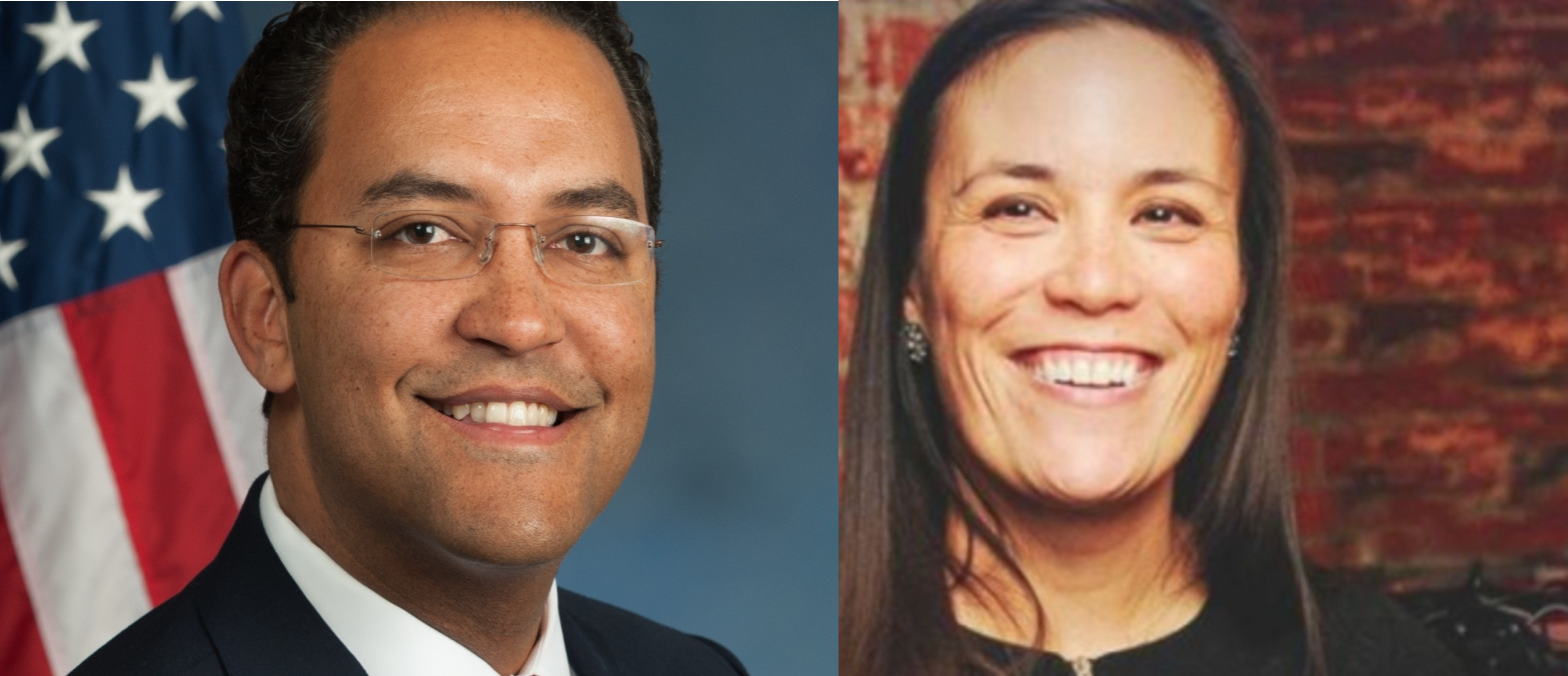Will Hurd, Gina Jones merged photos August 2018 2