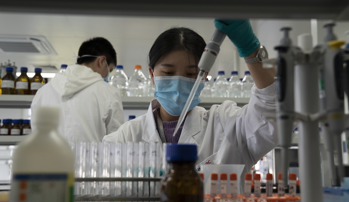 China vaccine lab, 9-24-2020