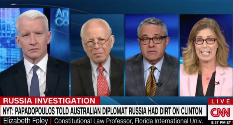 Foley and Cooper on Page and the dossier