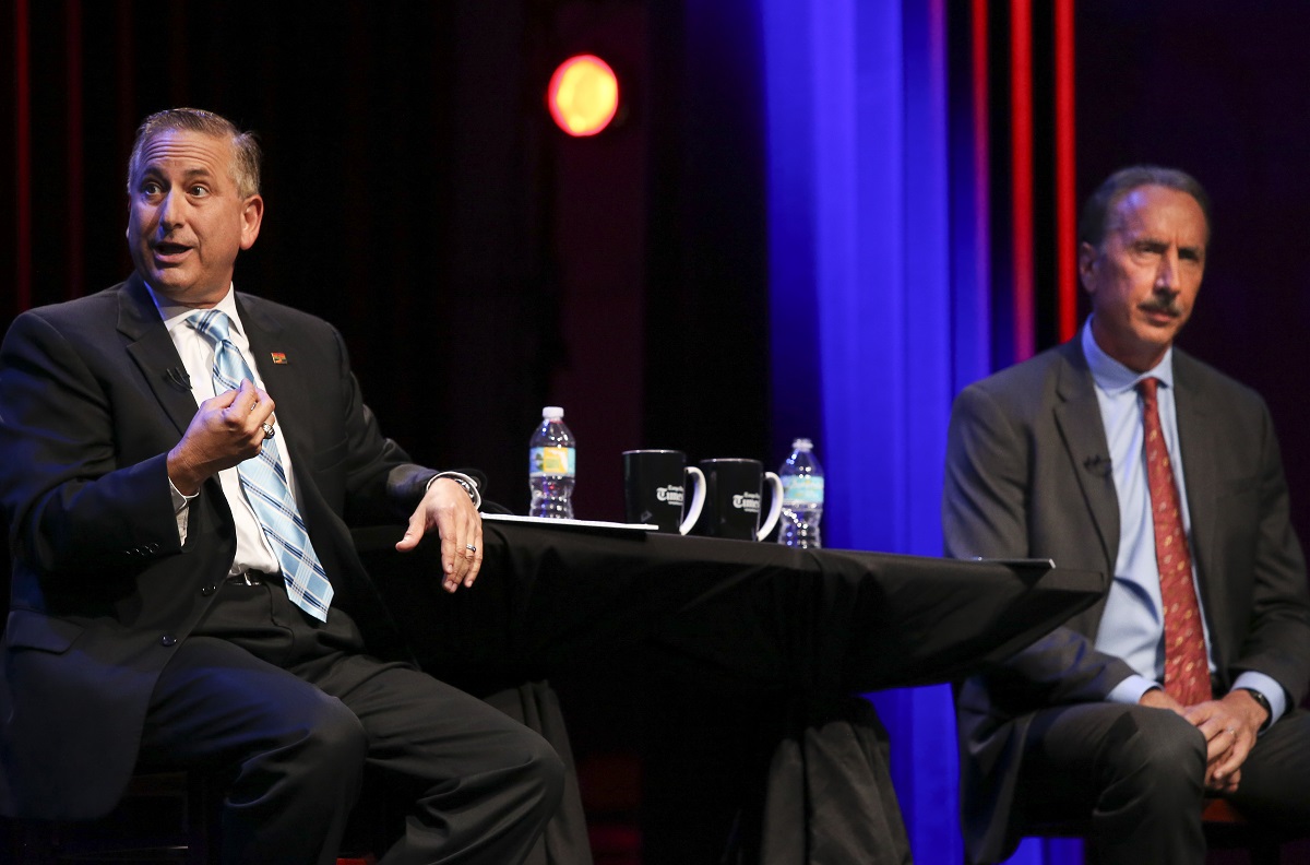 Baker and Kriseman at debate