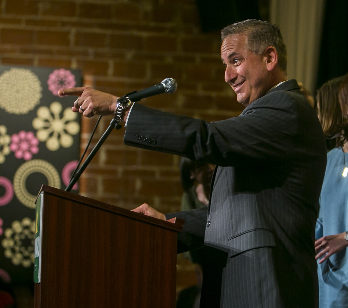 Rick Kriseman on election night