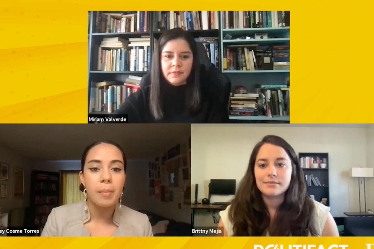 Screenshot of UFA Spanish misinformation panel