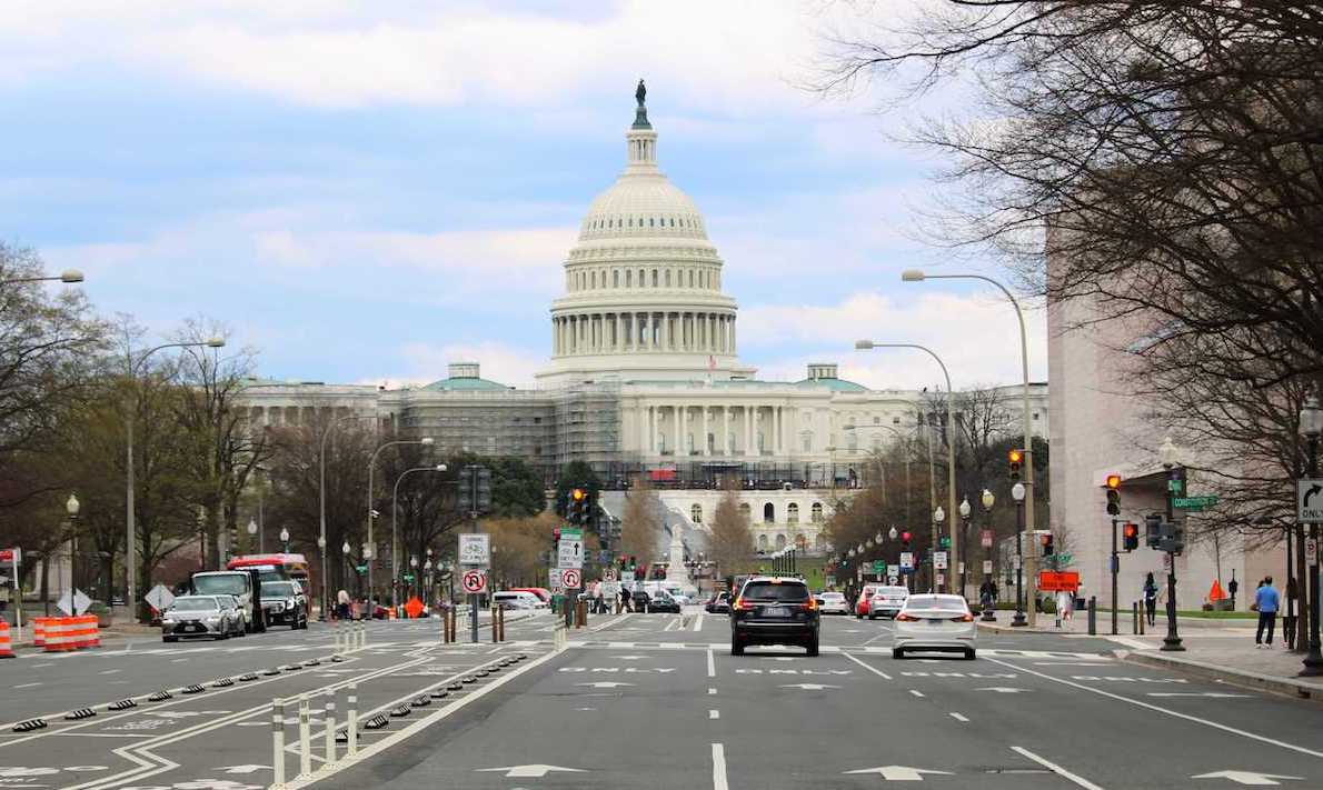 street view of the Capitol March 25, 2022