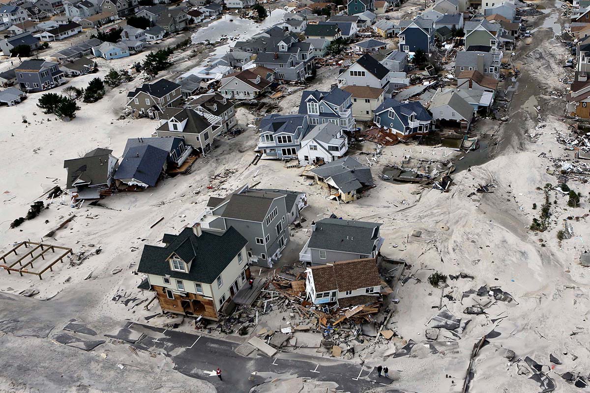Superstorm Sandy damage