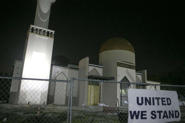 The new Victoria Islamic Center underconstruction July 20, 2018.