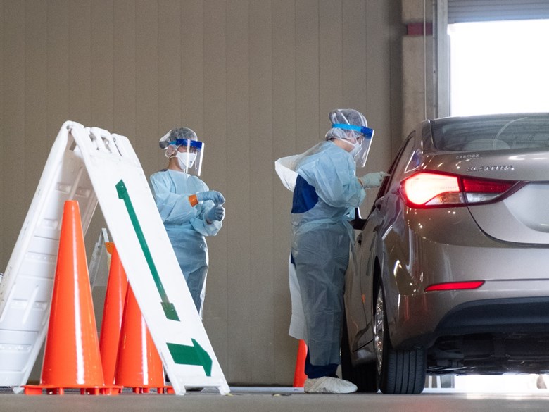 COVID-19 testing in California