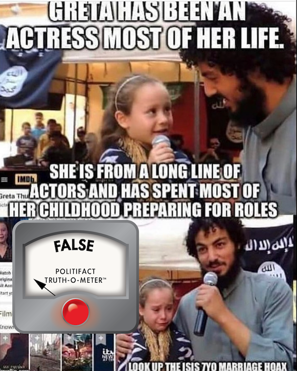 thunberg actress meme