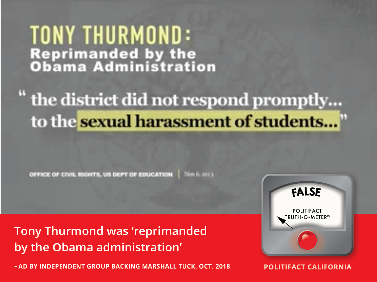 Thurmond reprimanded graphic