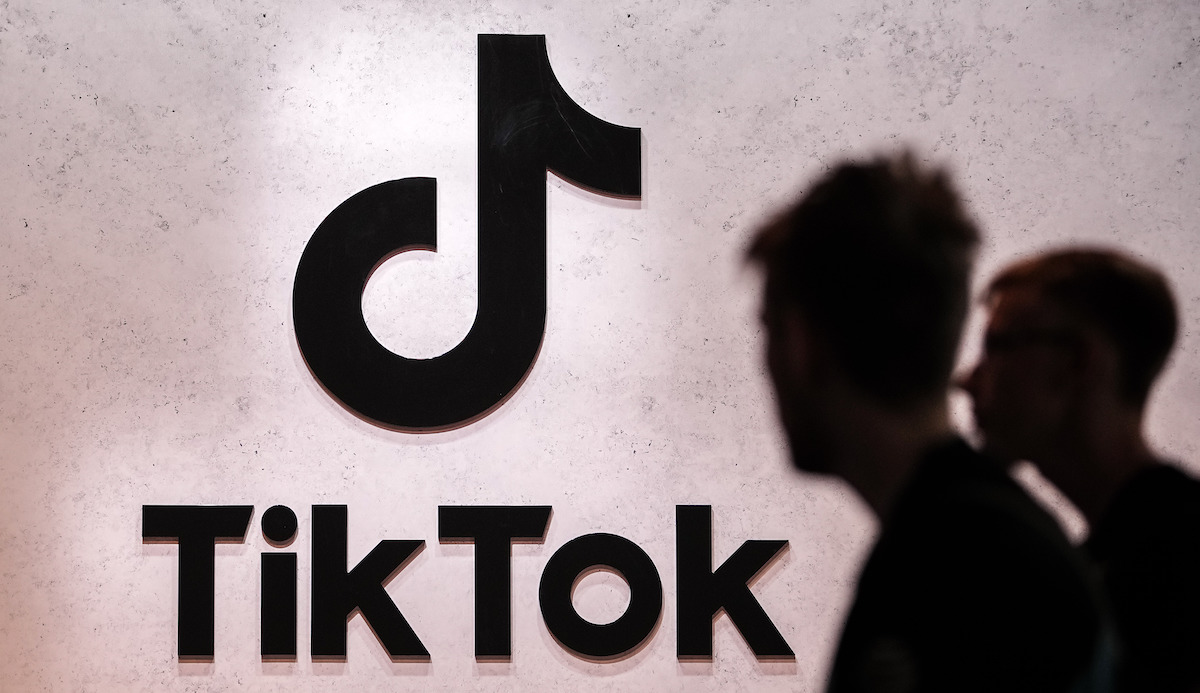 TikTok sign