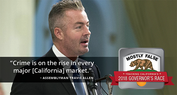 Travis Allen crime graphic