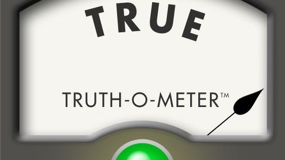 PolitiFact logo true logo