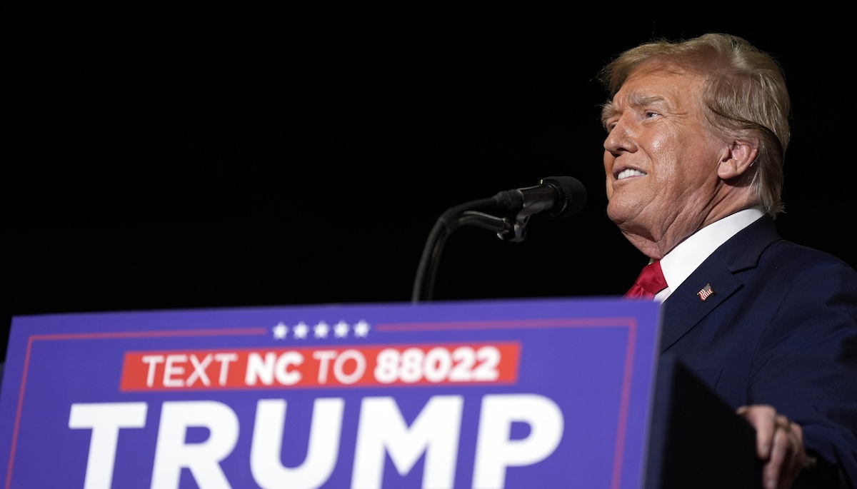 DDonald Trump in Greensboro, N.C., 3-2-2024