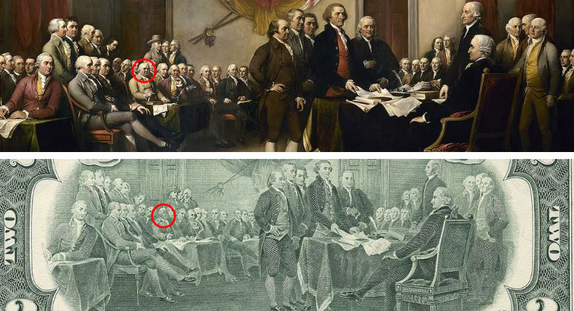 $2 bill comparison real