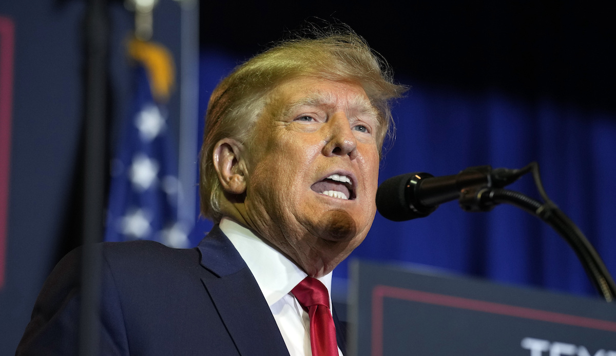 Donald Trump in New Hampshire, 4-27-2023