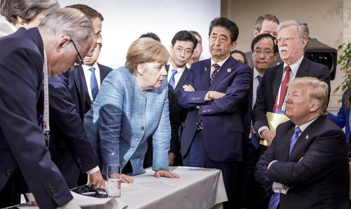 Donald Trump in 2018