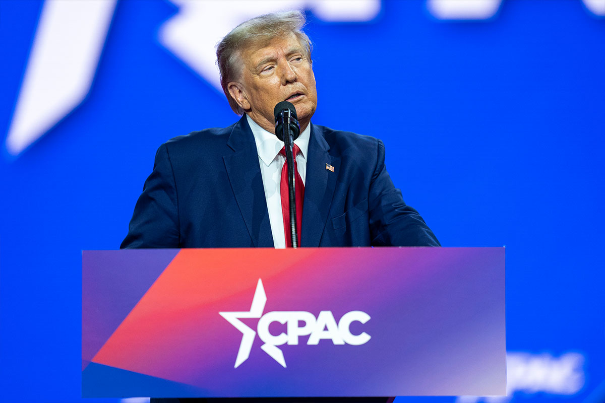 Donald Trump speaks at CPAC, 3-4-2023