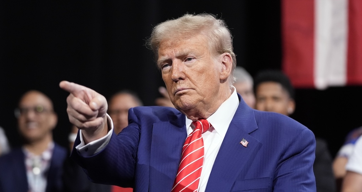 Donald Trump at Atlanta rally, 10-15-2024