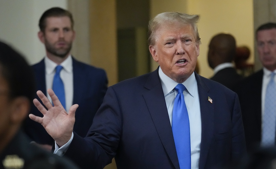 Donald Trump, NY Supreme Court, 10-2-2023