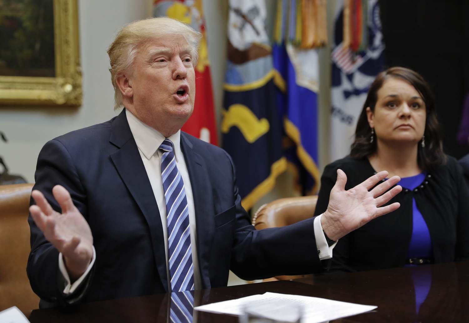 trump health care listening photo