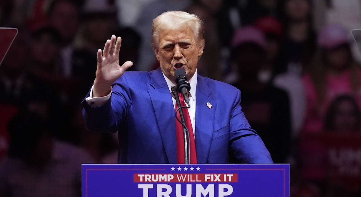 Donald Trump at Madison Square Garden, 10-27-2024