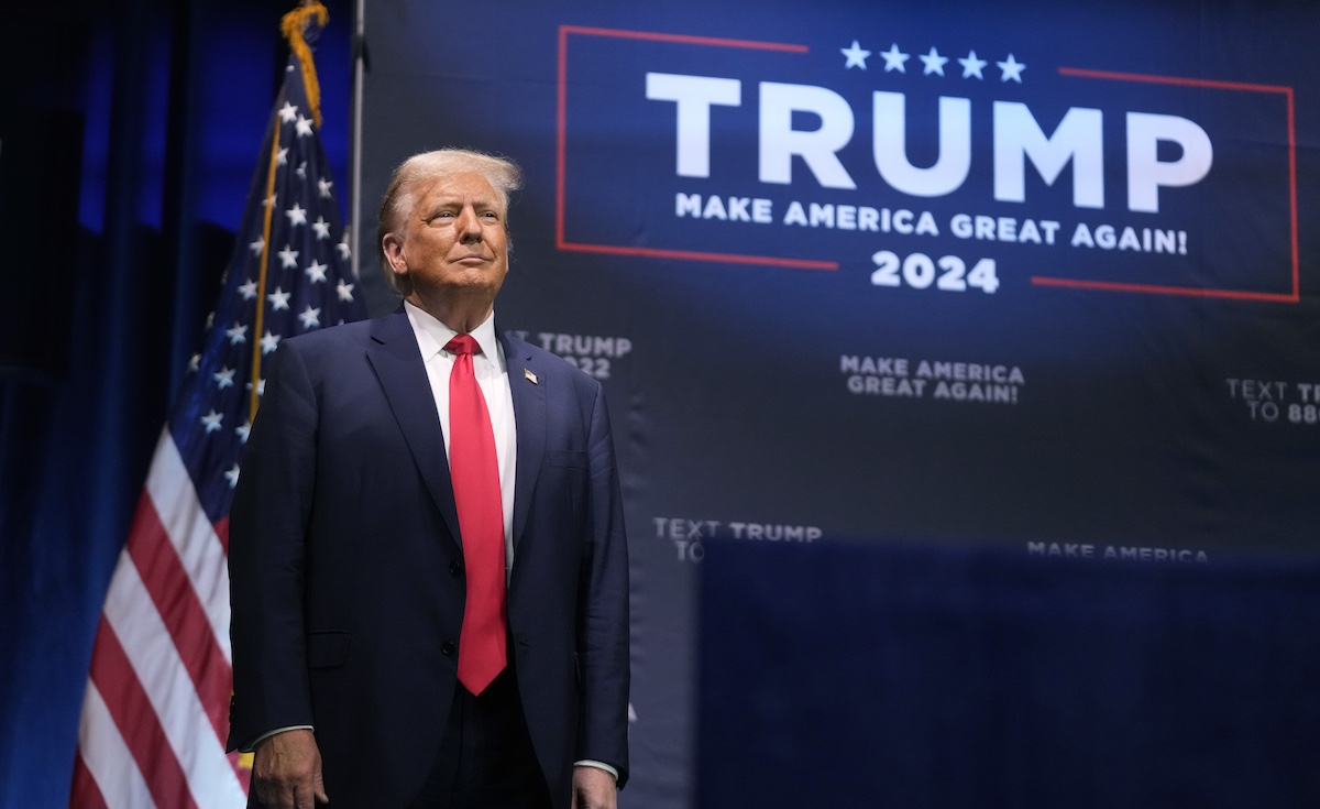 Donald Trump in New Hampshire, 10-9-2023