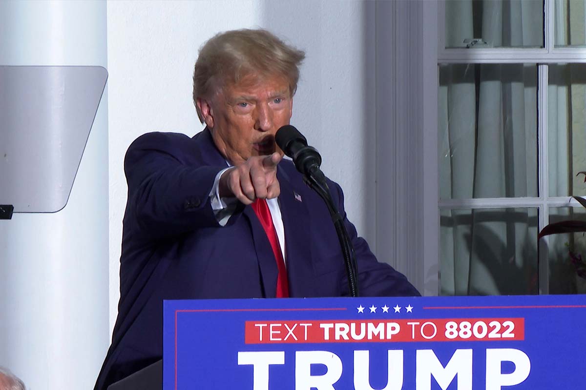 Donald Trump in Bedminster. New Jersey, 6-13-2023