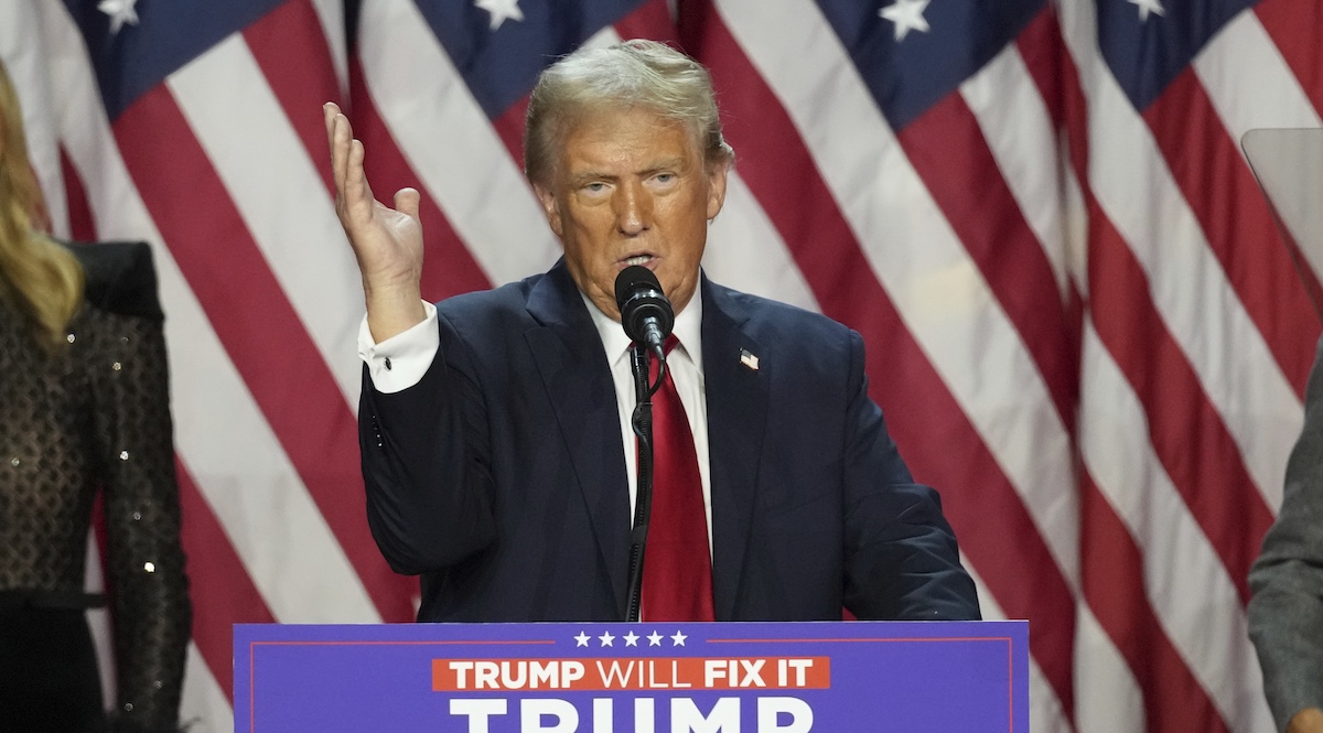 Donald Trump in Palm Beach Fla., 11-6-2024