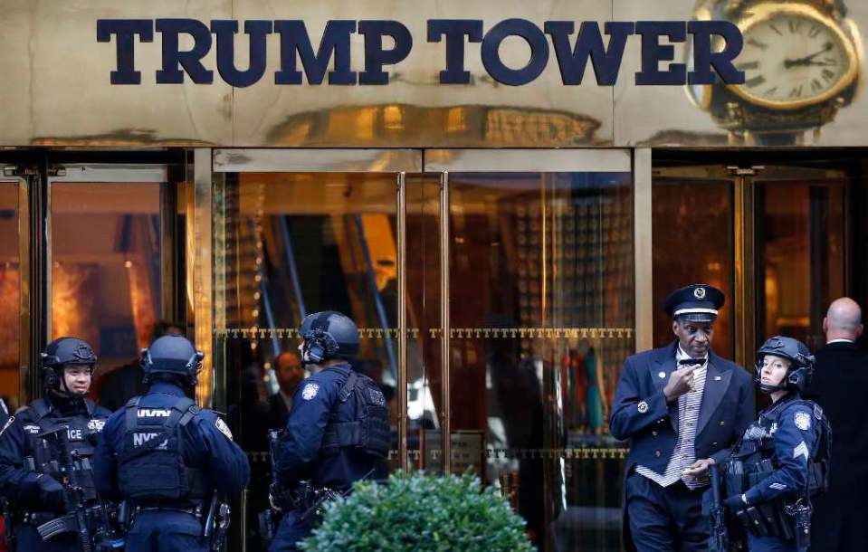 Trump tower mid transition