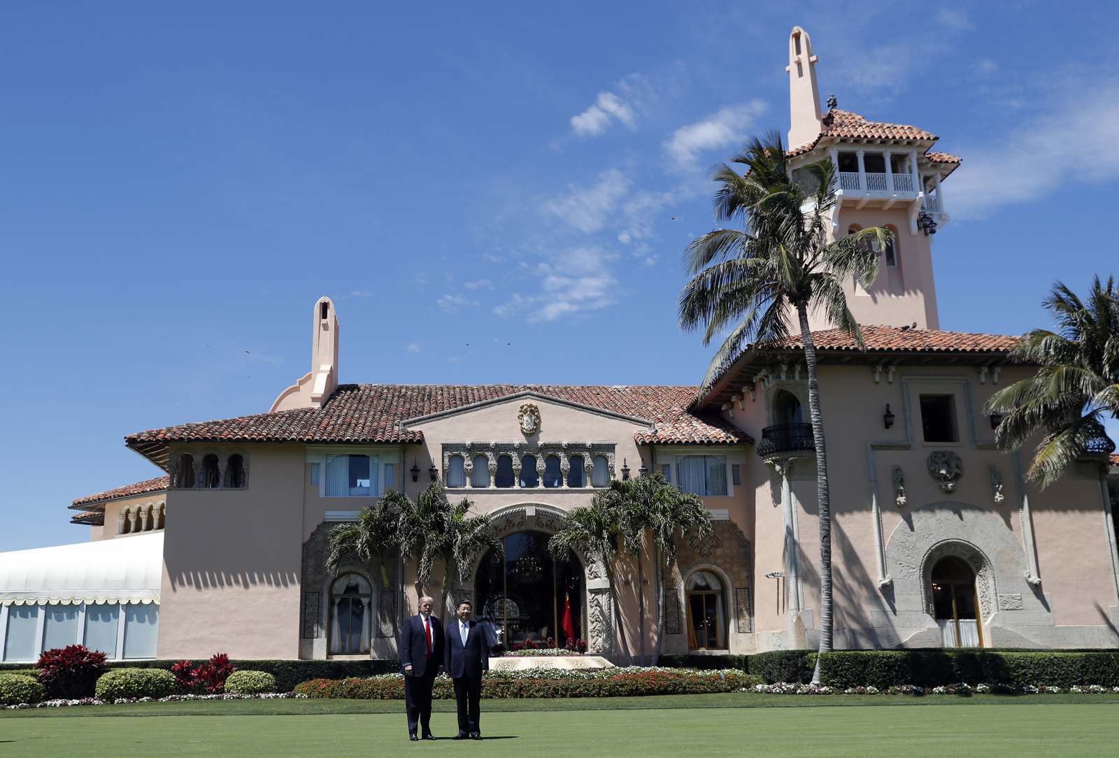 trump and xi at mar a lago