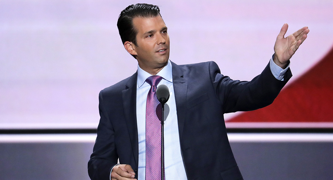 Trump Jr photo