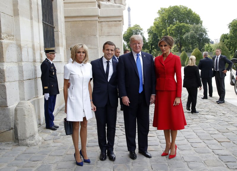 Trump Macron