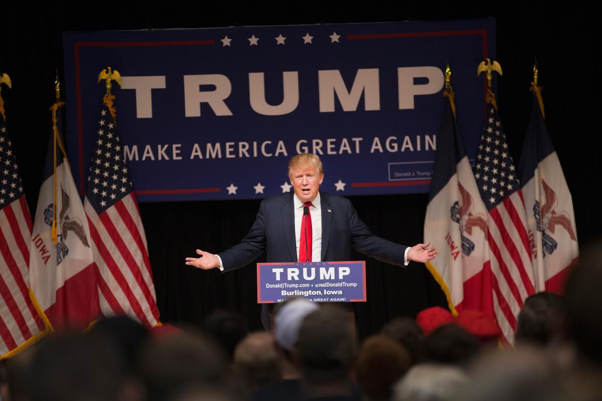 Donald Trump in Burlington