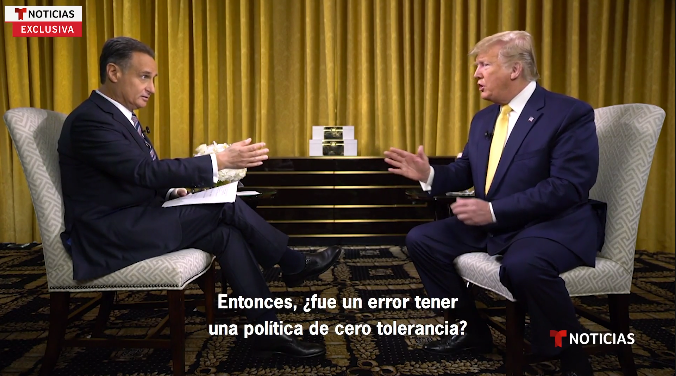 trump telemundo interview june 20 2019