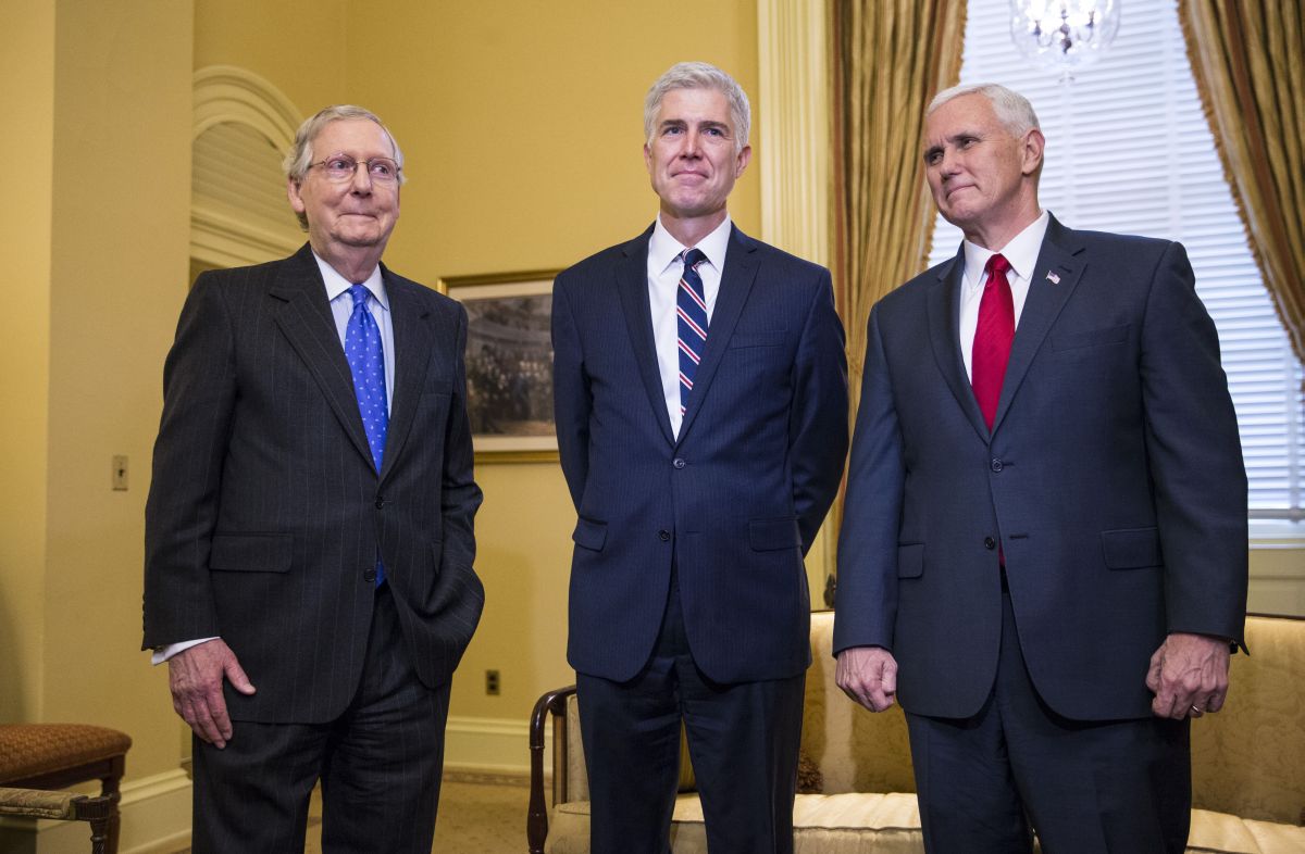 McConnell, Gorsuch, Pence