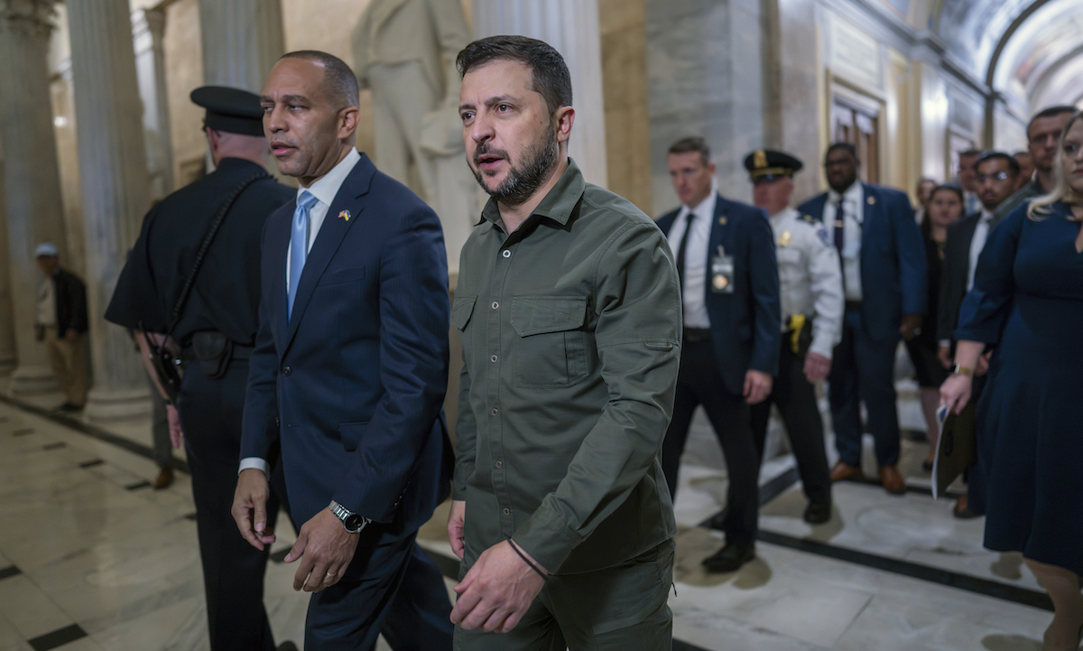 Zelenskyy at Capitol, 9-21-2023