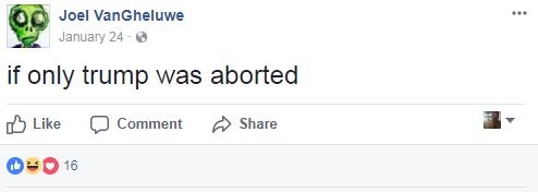 Vangheluwe aborted