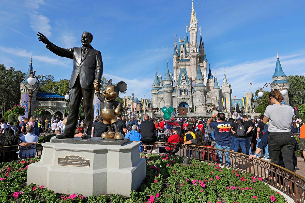 Walt Disney World in Orlando, Florida, 1-9-2019