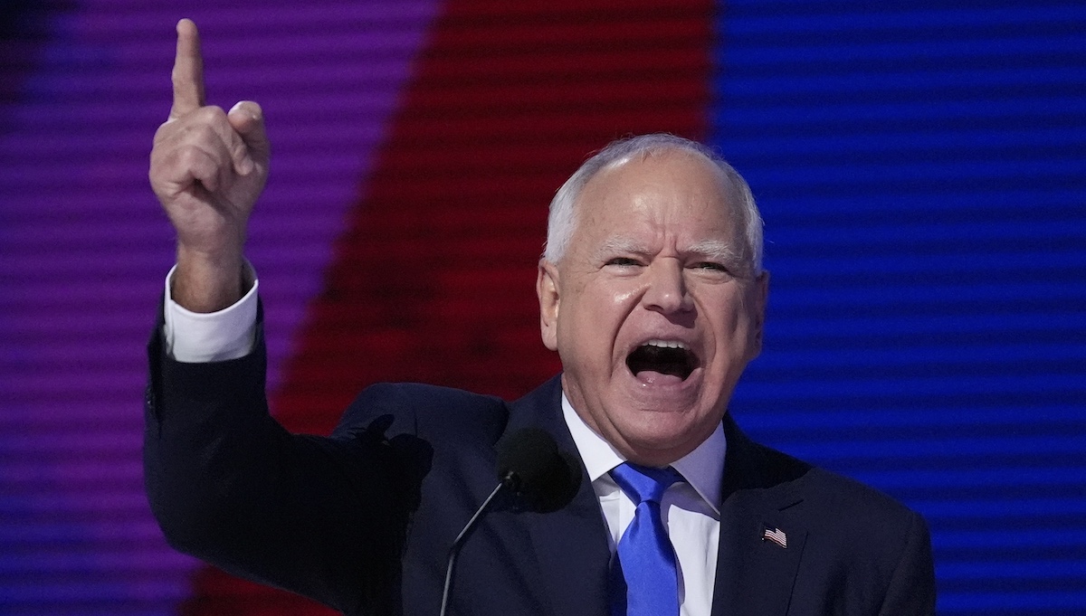 Tim Walz acceptance speech at the DNC in Chicago, 8-21-2024