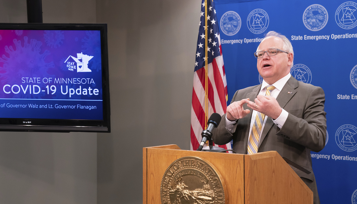 Minnesota Gov. Tim Walz, 05-05-2020