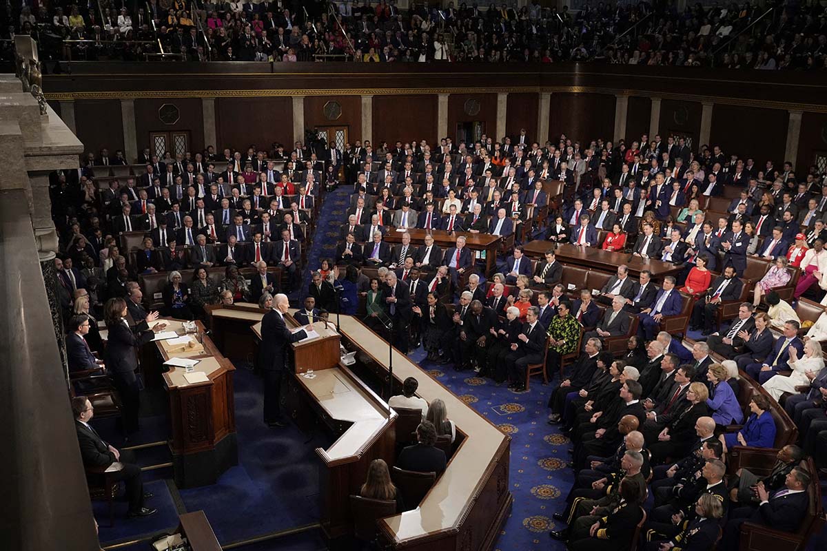 State of the Union widest shot, 3-7-2024