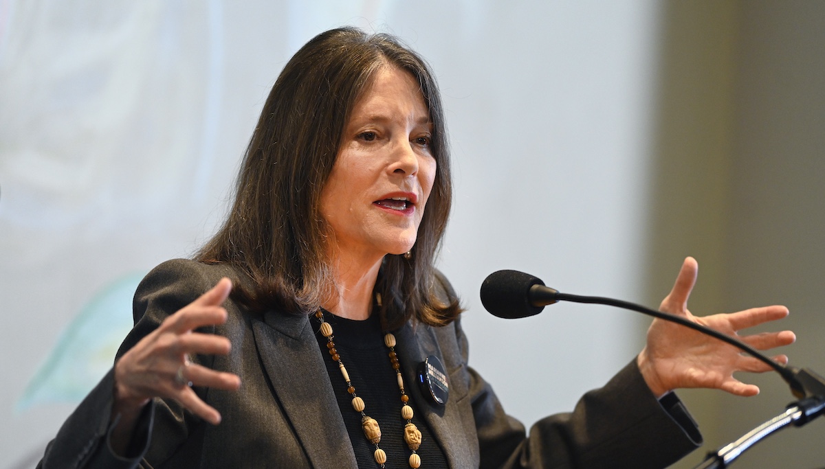 Marianne Williamson in Ann Arbor, Mich., 9-10-2023