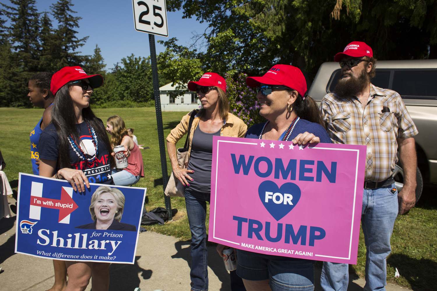 Trump women supporters
