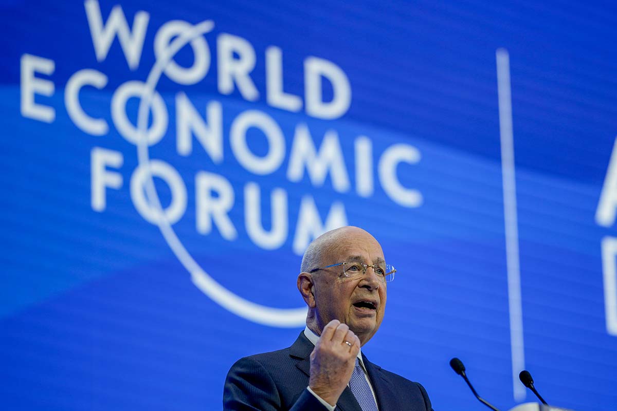 World Economic Forum, Klaus Schwab, 1-17-2023