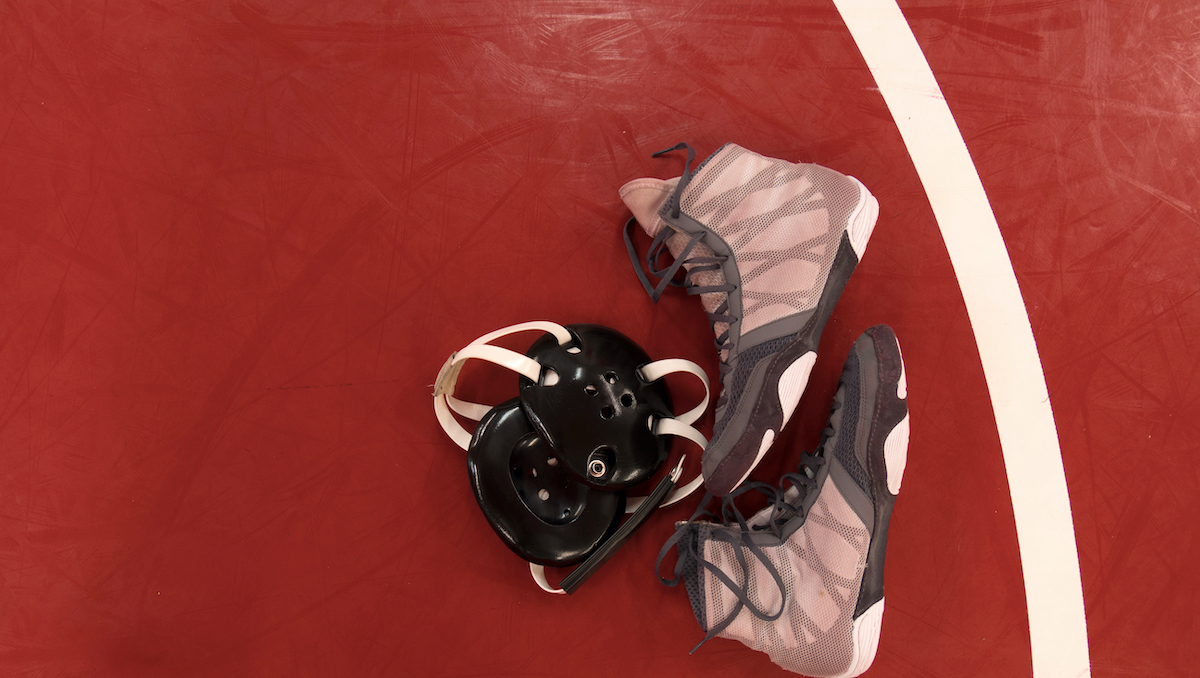 Wrestling mat shutterstock for Mack Beggs story 6 11 21