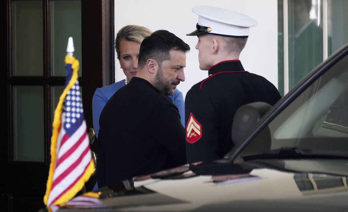 Zelesnkyy leaves White House 02-28-25
