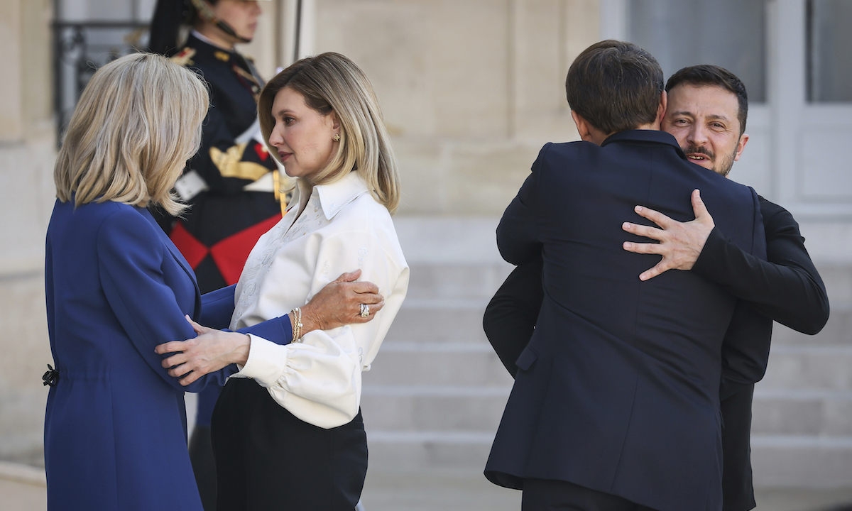 Ukraine President Volodymyr Zelenskyy in Paris, 06-07-24