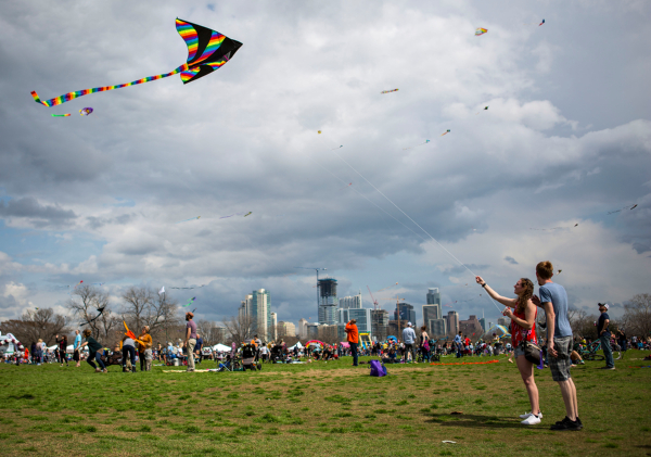 Zilker Park, Austin, kitefest