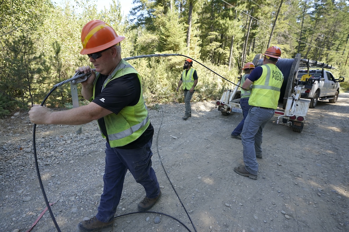 Broadband work being done in Washington state in 2021