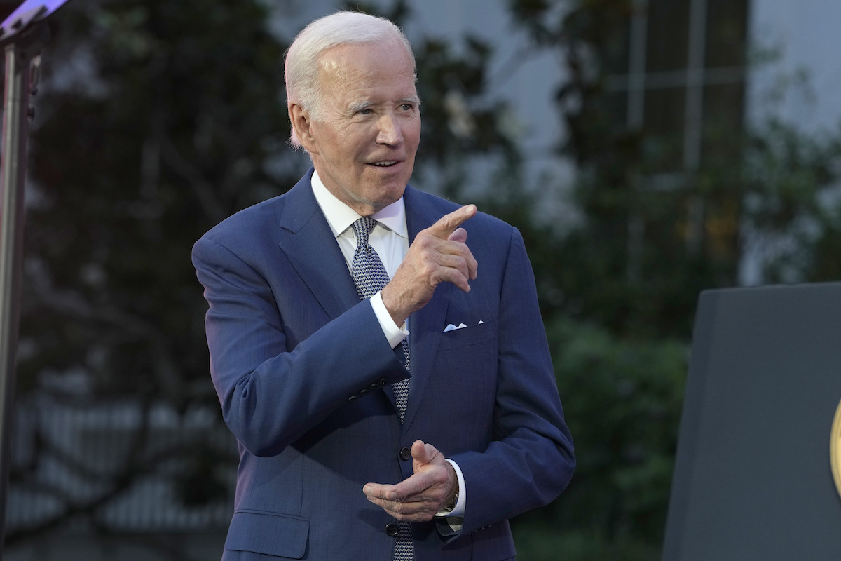 Biden at Flamin’ Hot screening 6-15-23