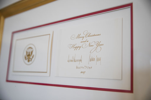 Trump holiday card
